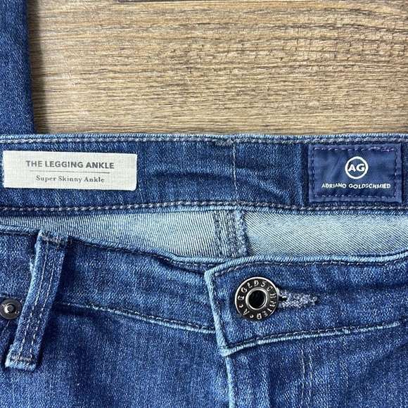 AG Adriano Goldschmied Women’s The Legging Ankle, Super Skinny Ankle Jeans sz 28 - Picture 4 of 13